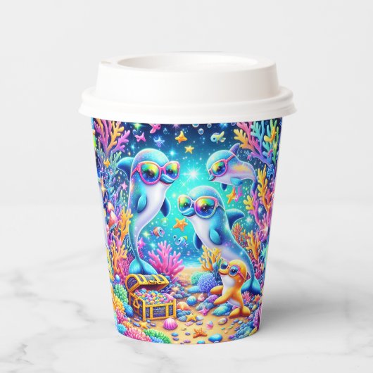 海辺 紙コップ (裏面)