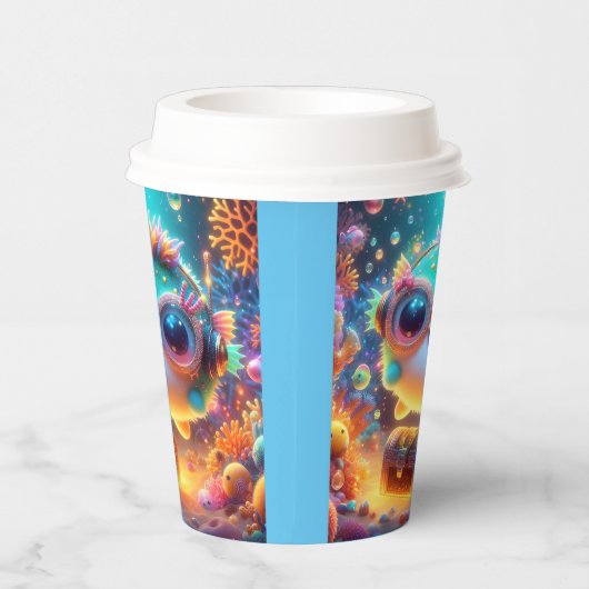 海辺 紙コップ (右)