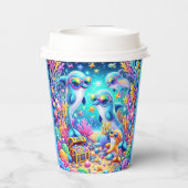 海辺 紙コップ (裏面)