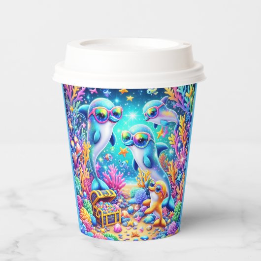 海辺 紙コップ (正面)