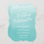 海辺 |結婚式招待状 招待状 (正面/裏面)