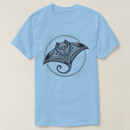 海辺 Tシャツ (デザイン正面)