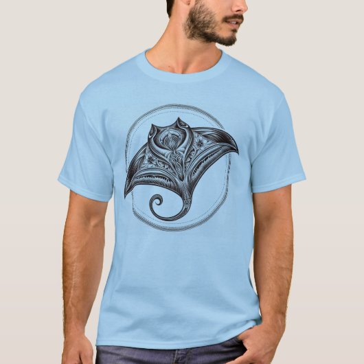海辺 Tシャツ (正面)