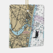 海辺NJチャート セラミックオーナメント (右)