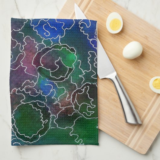 海迷路 キッチンタオル (四つ折り)