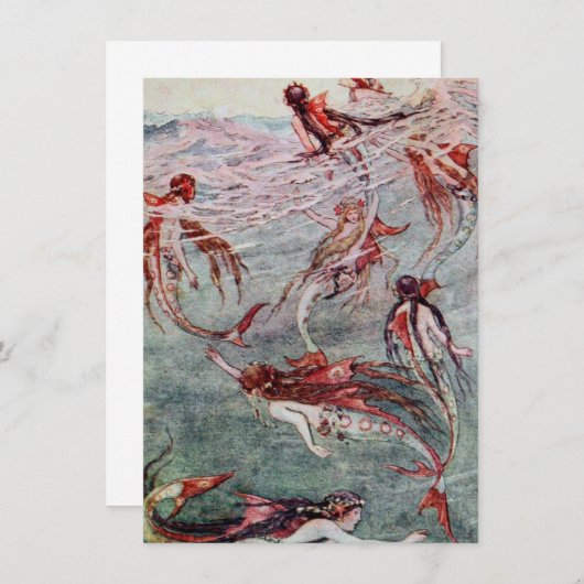 海遊の人魚 (正面/裏面)