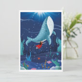 海遊の休日カードにクジラと一緒に シーズンカード (スタンド正面)