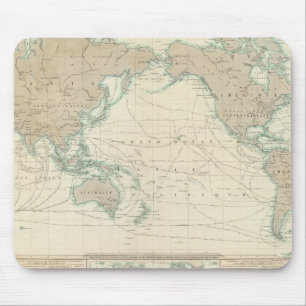 海運の世界地図 マウスパッド
