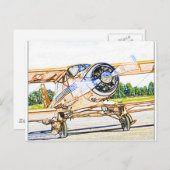 海運千鳥機ヴィンテージ機 ポストカード (正面/裏面)