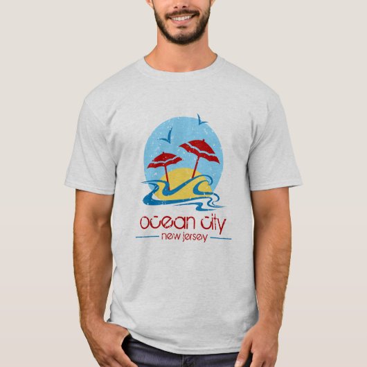 海都市、NJのTシャツ Tシャツ (正面)