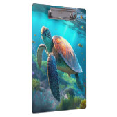 海野生生物のクリップボードとウミガメの画像 クリップボード (右)