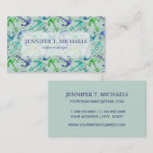 海錨およびロープパターン 名刺 (正面/裏面)