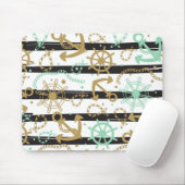 海錨パターン マウスパッド (マウス)