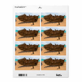 海難船 ラベル (フルシート)