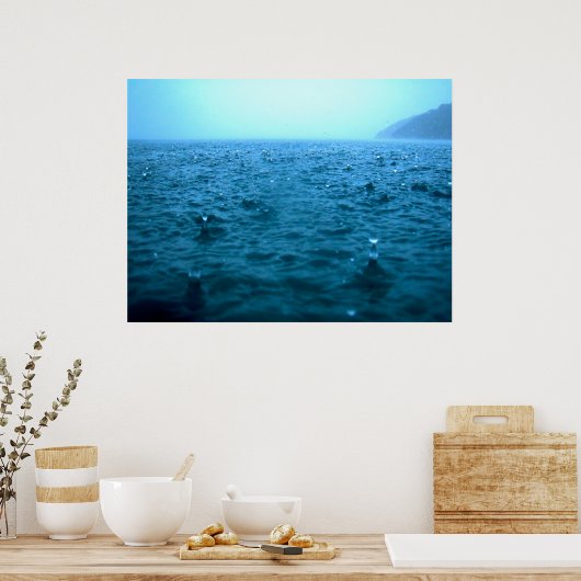 海雨粒 ポスター (キッチン)