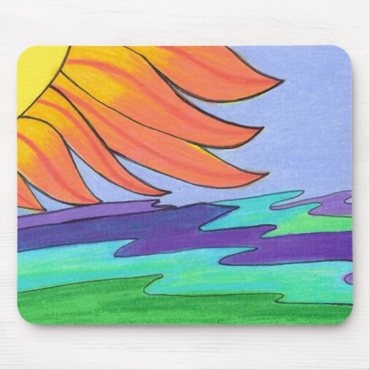 海電流 – マウスパッド (正面)