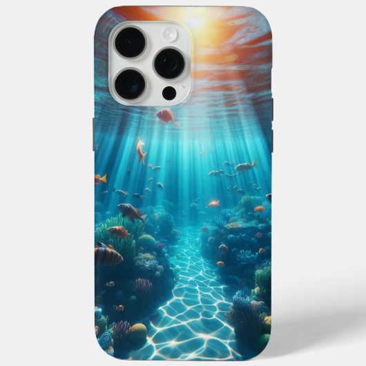 海電話カバーの深さ Case-Mate iPhoneケース (裏面)
