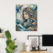 海霊ポスター ポスター (ホームオフィス)