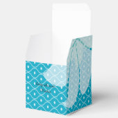 海青の白いシンプル花エレガント フェイバーボックス (オープン)