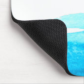 海青水色ミニマル マウスパッド (コーナー)