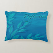 海青葉緑反射スクリプト アクセントクッション (裏面)