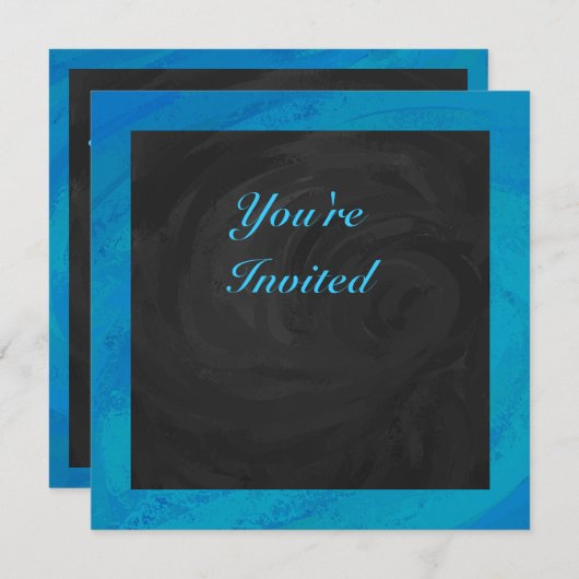 海青 招待状 (正面/裏面)