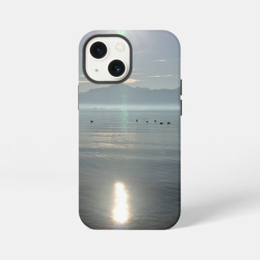 海面に反射する光 iPhoneケース (裏面)
