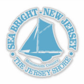 海面ブライト（ループ） シール (正面)