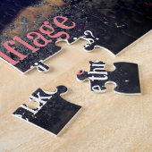 海面下でマダラ科ウナギ ジグソーパズル (側面)