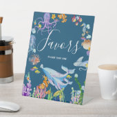 海面下で 台座サイン (インサイチュ)