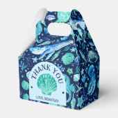 海面下の水色海動物海軍 フェイバーボックス (正面サイド)