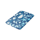 海面下の魚ガニ バスマット (アングル)