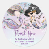 海面共同海賊団誕生日 ラウンドシール (正面)