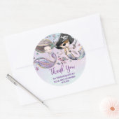 海面共同海賊団誕生日 ラウンドシール (封筒)