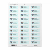 海面航空定格 ラベル (フルシート)