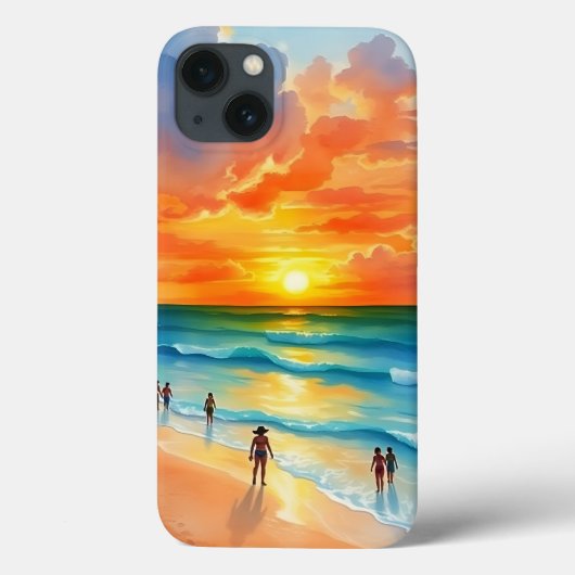 海風と炎の空 Case-Mate iPhoneケース (裏面)