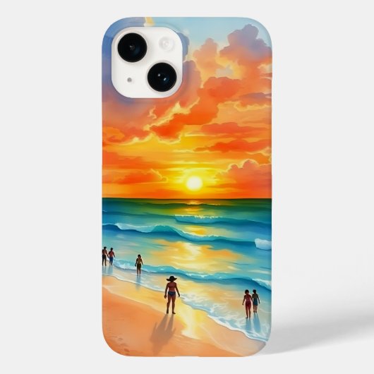 海風と炎の空 Case-Mate iPhoneケース (裏面)