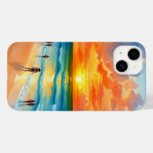 海風と炎の空 Case-Mate iPhoneケース (裏面 (横))