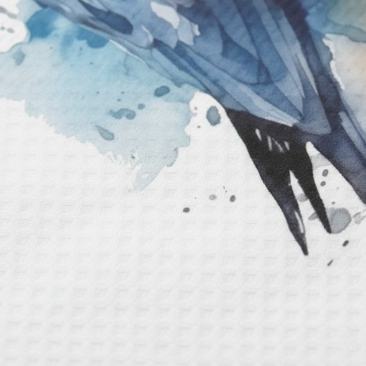 海風：水色カモメ キッチンタオル