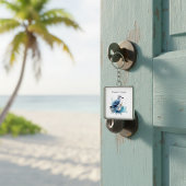 海風：水色カモメ キーホルダー