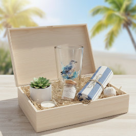 海風：水色カモメ タンブラーグラス