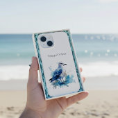 海風：水色カモメ Case-Mate iPhoneケース