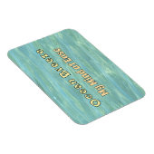 海風、私の心の安らぎ – アクア海リップル マグネット (右側)