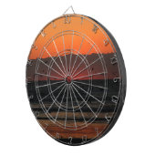 海飛んでいる写真の上の鳥 ダーツボード (正面右)