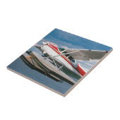 海飛行機離陸、ビクトリア滝、ジンバブエ タイル (側面)