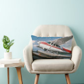 海飛行機離陸、ビクトリア滝、ジンバブエ ランバークッション (椅子)