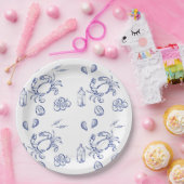 海食ミニマリズム ペーパープレート (パーティー)