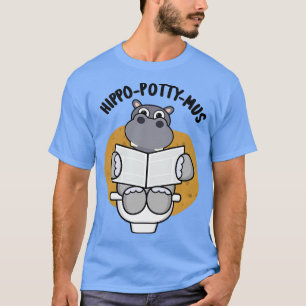 海馬おもしろい動物ヒッポプン Tシャツ