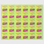 海馬おもしろい ラッピングペーパー (フラット)