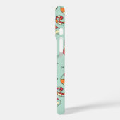 海馬と貝殻の模様 Case-Mate iPhoneケース (裏面 / 左)